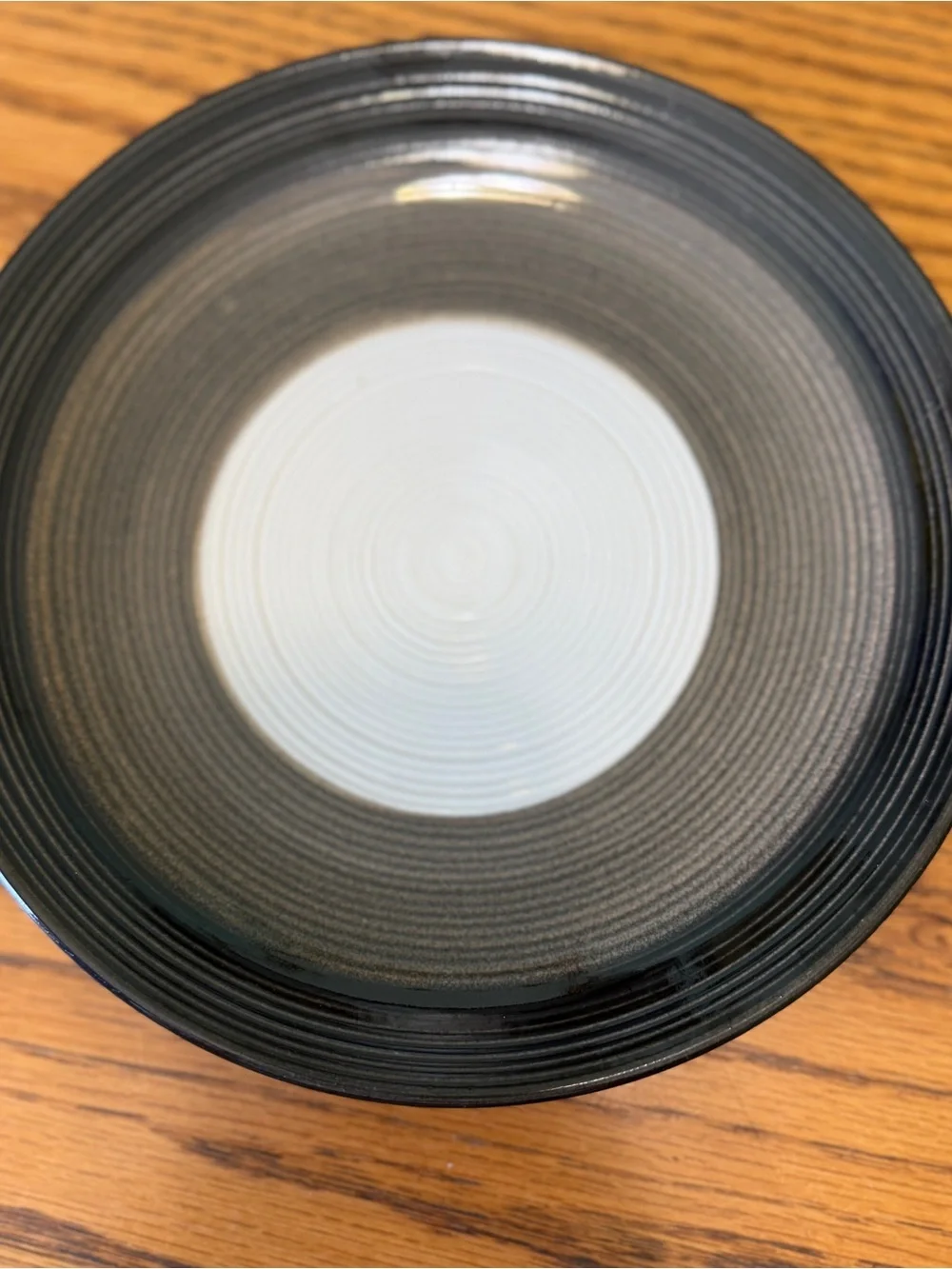 Sango Capri Black 4810 Salad Dessert Plates 7 5/8” Set 4